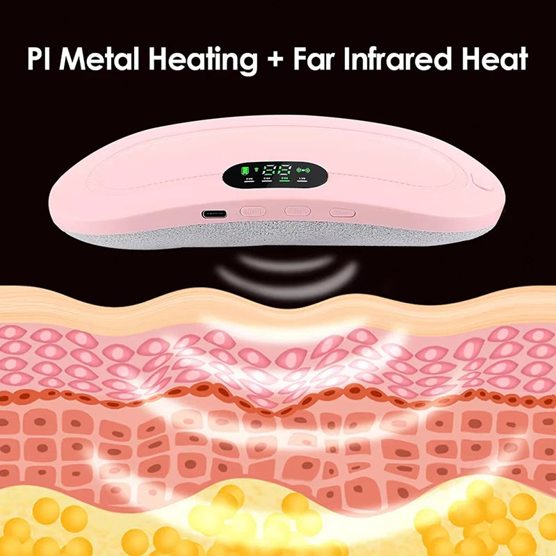 Heating Pad Injuries Heating Pad For Period Cramps 3-Speed Adjustment Portable Cordless Rec ...